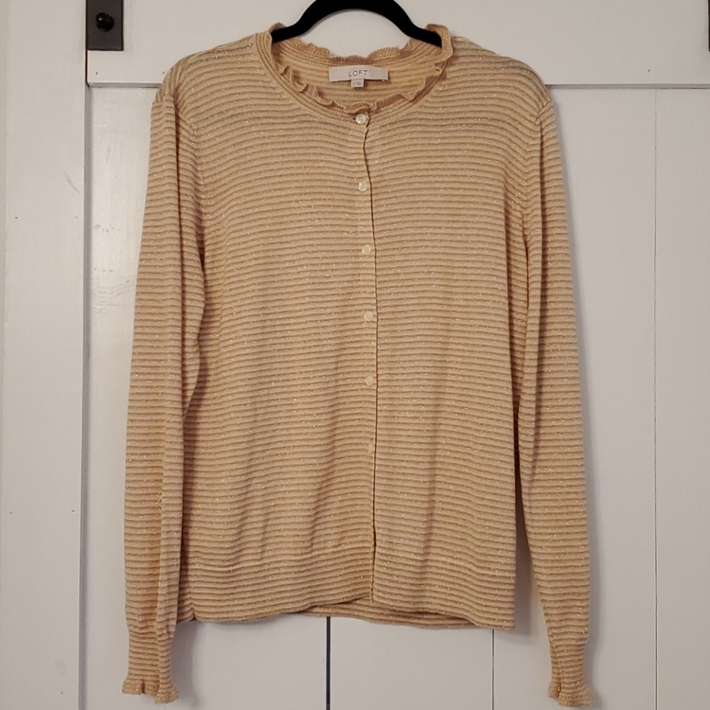 Loft sparkle cardigan